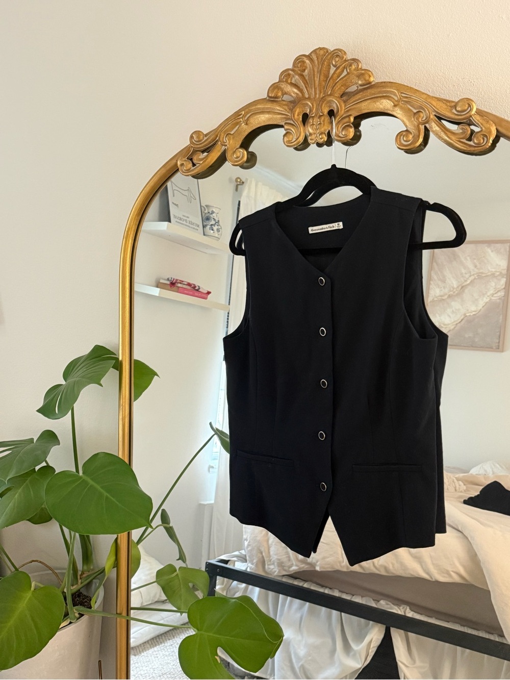 Abercombie Tailored Button Vest